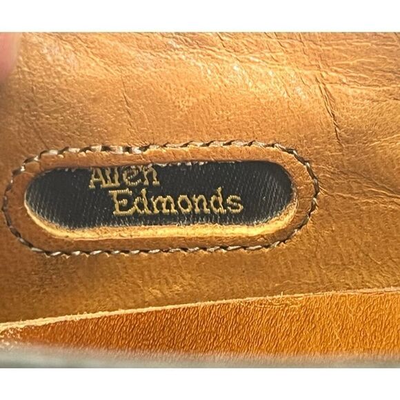 Allen‎ Edmonds Mens Black Leather Oxford Dress Shoes Ellis size 10 D main image 13